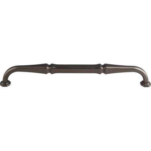 Top Knobs Chalet Appliance Pull 12" c-c Appliance Pull in Ash Gray
