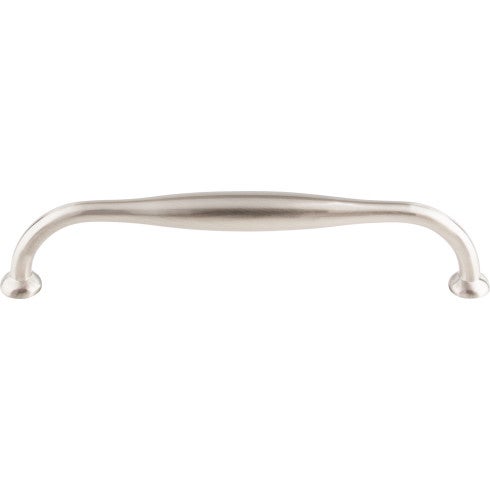 Top Knobs Shrewsbury D Pull 7 1/2" c-c in Brushed Satin Nickel
