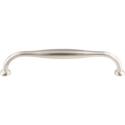 Top Knobs Shrewsbury D Pull 7 1/2" c-c in Brushed Satin Nickel