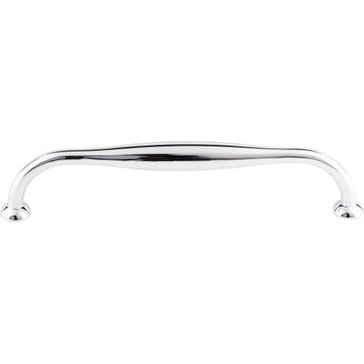 Top Knobs Shrewsbury D Pull 7 1/2" c-c in Polished Chrome