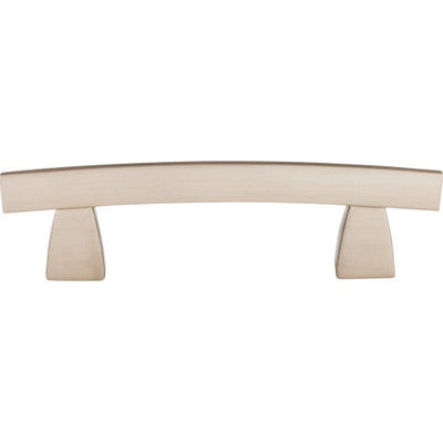 Top Knobs Arched Pull 3" c-c in Brushed Satin Nickel