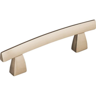 Top Knobs Arched Pull 3" c-c in Brushed Satin Nickel