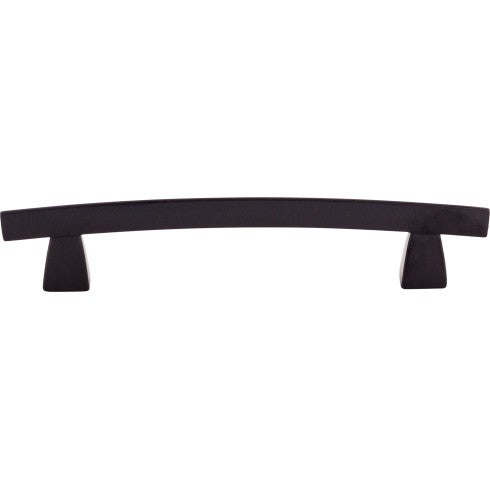 Top Knobs Arched Pull 5" c-c in Flat Black