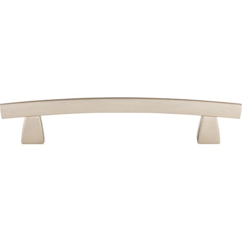 Top Knobs Arched Pull 5" c-c in Brushed Satin Nickel
