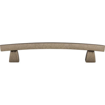 Top Knobs Arched Pull 5" c-c in Pewter Antique