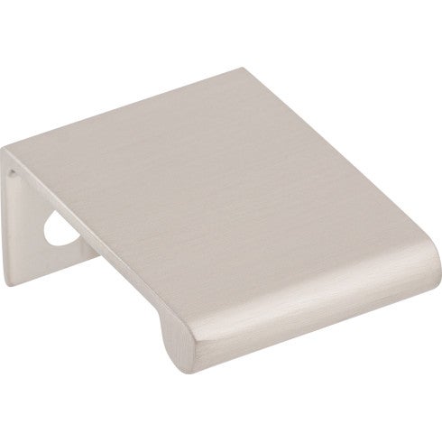 Top Knobs Europa Tab Pull 5/8" c-c in Brushed Satin Nickel