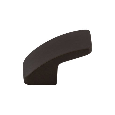 Top Knobs Thumb Knob 3/4" in Flat Black