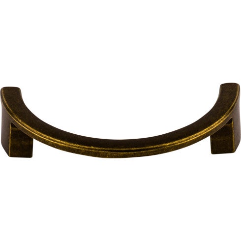 Top Knobs Half Circle Open Pull 3 1/2" c-c in German Bronze