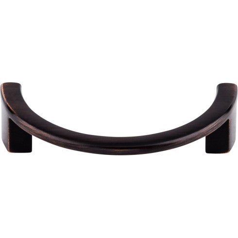 Top Knobs Half Circle Open Pull 3 1/2" c-c in Tuscan Bronze