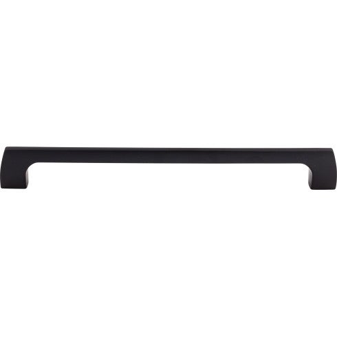 Top Knobs Holland Pull 12" c-c Appliance Pull in Flat Black