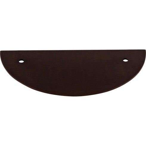 Top Knobs Half Circle Backplate 3 1/2" c-c in Oil Rubbed Bronze