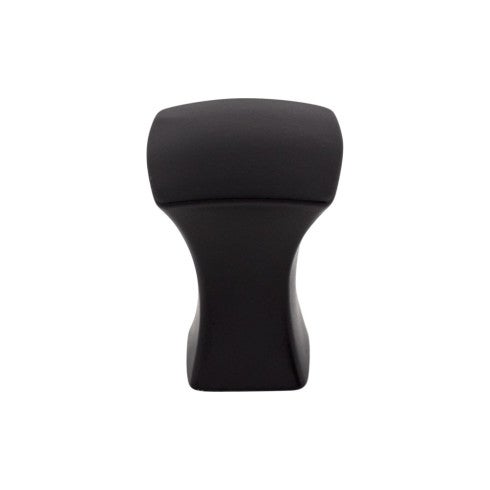 Top Knobs Glacier Knob 3/4" in Flat Black