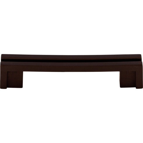 Top Knobs Flat Rail Pull 3 1/2" c-c in Oil Rubbed Bronze
