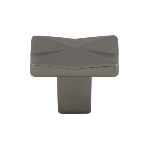 Top Knobs Quilted Knob 1 1/4" in Ash Gray