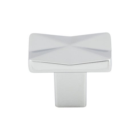 Top Knobs Quilted Knob 1 1/4" in Polished Chrome