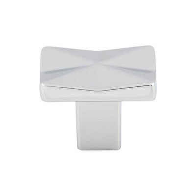 Top Knobs Quilted Knob 1 1/4" in Polished Chrome