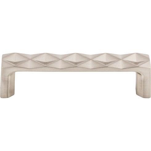 Top Knobs Quilted Pull 3 3/4" c-c in Brushed Satin Nickel