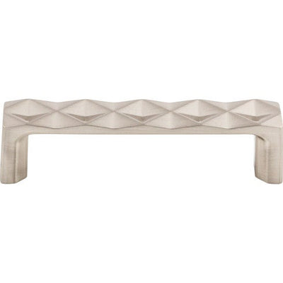Top Knobs Quilted Pull 3 3/4" c-c in Brushed Satin Nickel