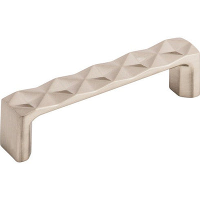 Top Knobs Quilted Pull 3 3/4" c-c in Brushed Satin Nickel