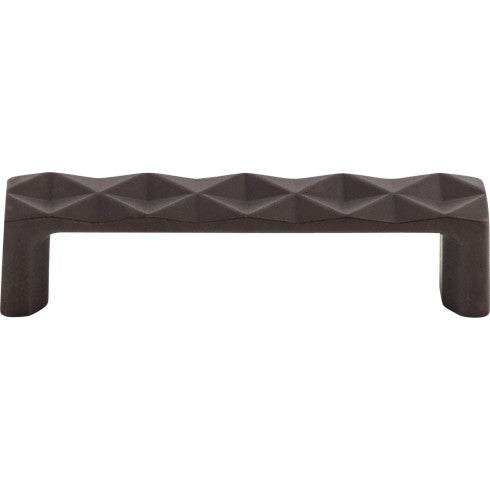 Top Knobs Quilted Pull 3 3/4" c-c in Sable