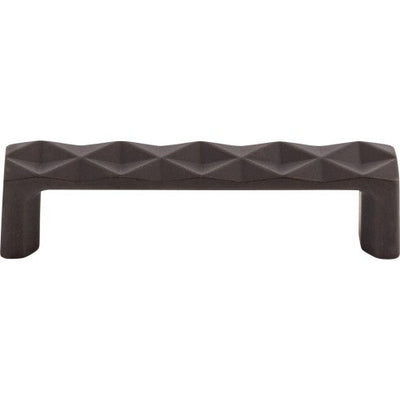 Top Knobs Quilted Pull 3 3/4" c-c in Sable