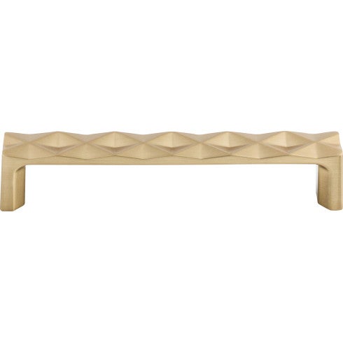 Top Knobs Quilted Pull 5 1/16" c-c in Honey Bronze