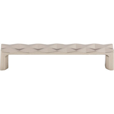 Top Knobs Quilted Pull 5 1/16" c-c in Polished Nickel