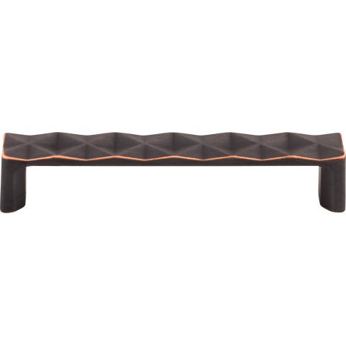 Top Knobs Quilted Pull 5 1/16" c-c in Umbrio