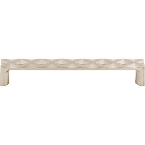 Top Knobs Quilted Pull 6 5/16" c-c in Brushed Satin Nickel