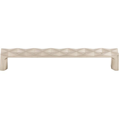 Top Knobs Quilted Pull 6 5/16" c-c in Brushed Satin Nickel