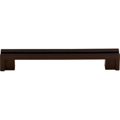 Top Knobs Flat Rail Pull 5" c-c in Oil Rubbed Bronze