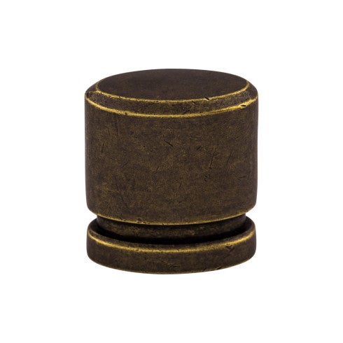 Top Knobs Oval Knob 1" in German Bronze