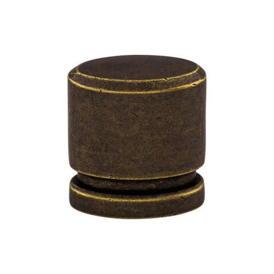 Top Knobs Oval Knob 1" in German Bronze