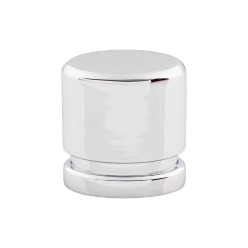 Top Knobs Oval Knob 1" in Polished Chrome
