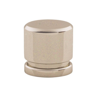 Top Knobs Oval Knob 1" in Polished Nickel