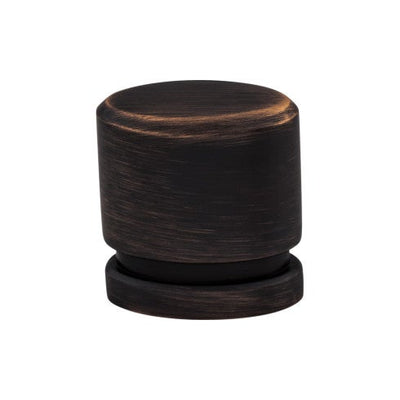 Top Knobs Oval Knob 1" in Tuscan Bronze