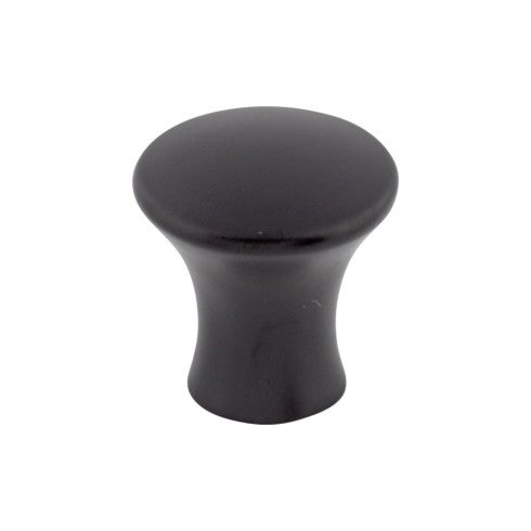Top Knobs Oculus Knob 7/8" in Flat Black