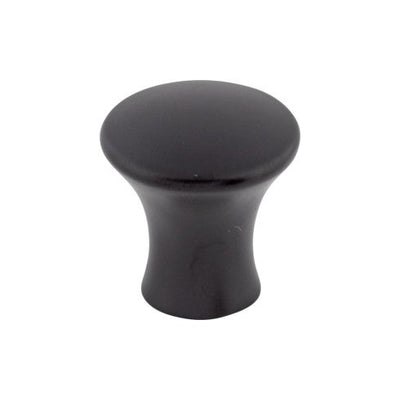 Top Knobs Oculus Knob 7/8" in Flat Black