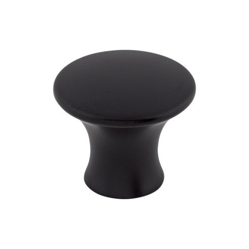 Top Knobs Oculus Knob 1 5/16" in Flat Black
