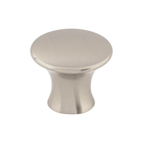 Top Knobs Oculus Knob 1 5/16" in Brushed Satin Nickel