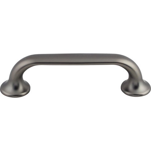Top Knobs Oculus Oval Pull 3 3/4" c-c in Ash Gray
