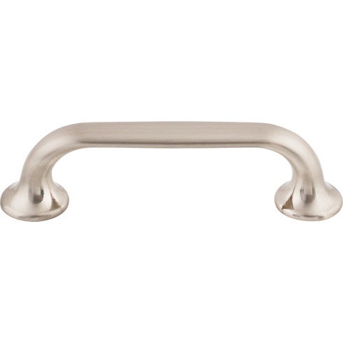 Top Knobs Oculus Oval Pull 3 3/4" c-c in Brushed Satin Nickel