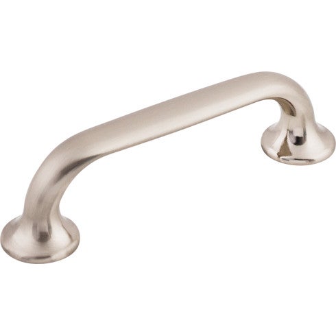 Top Knobs Oculus Oval Pull 3 3/4" c-c in Brushed Satin Nickel
