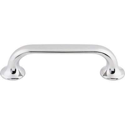 Top Knobs Oculus Oval Pull 3 3/4" c-c in Polished Chrome