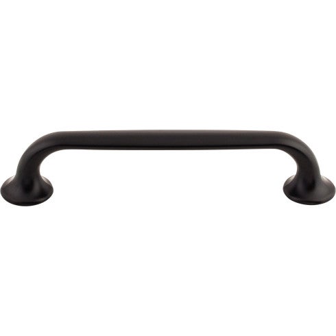 Top Knobs Oculus Oval Pull 5 1/16" c-c in Flat Black
