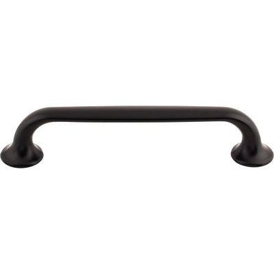 Top Knobs Oculus Oval Pull 5 1/16" c-c in Flat Black