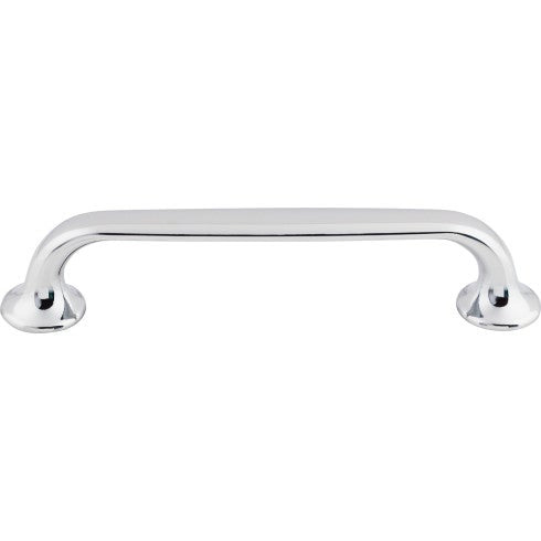 Top Knobs Oculus Oval Pull 5 1/16" c-c in Polished Chrome