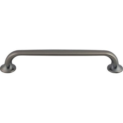 Top Knobs Oculus Oval Pull 6 5/16" c-c in Ash Gray