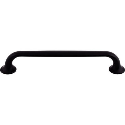 Top Knobs Oculus Oval Pull 6 5/16" c-c in Flat Black