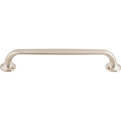 Top Knobs Oculus Oval Pull 6 5/16" c-c in Brushed Satin Nickel